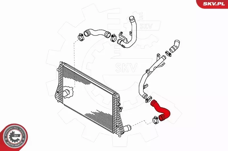 SKV PRZEWÓD TURBO 24SKV642 