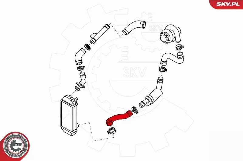 ESEN SKV PRZEWÓD TURBO 24SKV651 