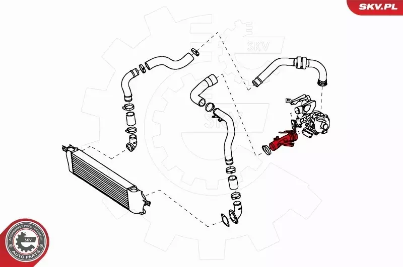 ESEN SKV PRZEWÓD TURBO 24SKV656 