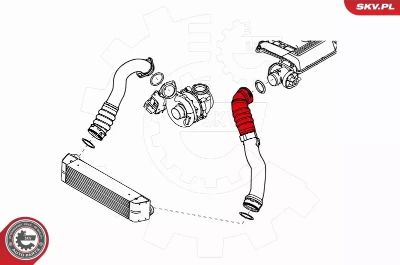 ESEN SKV PRZEWÓD TURBO 24SKV695 