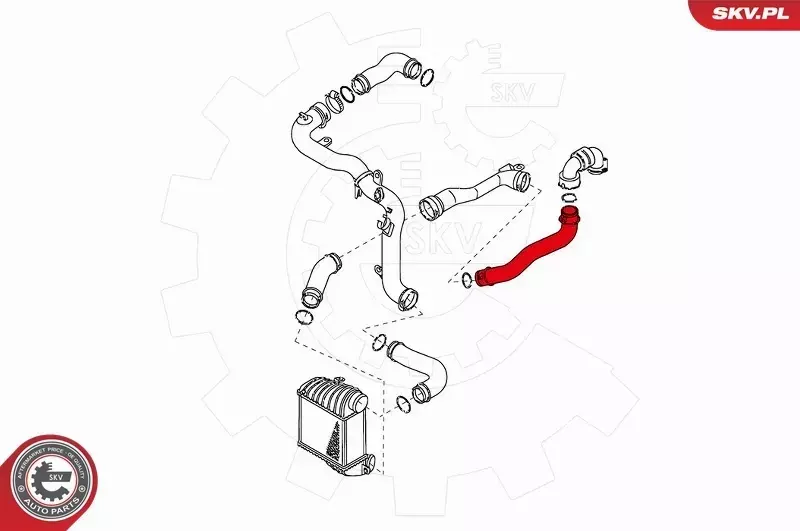 SKV PRZEWÓD TURBO 24SKV697 