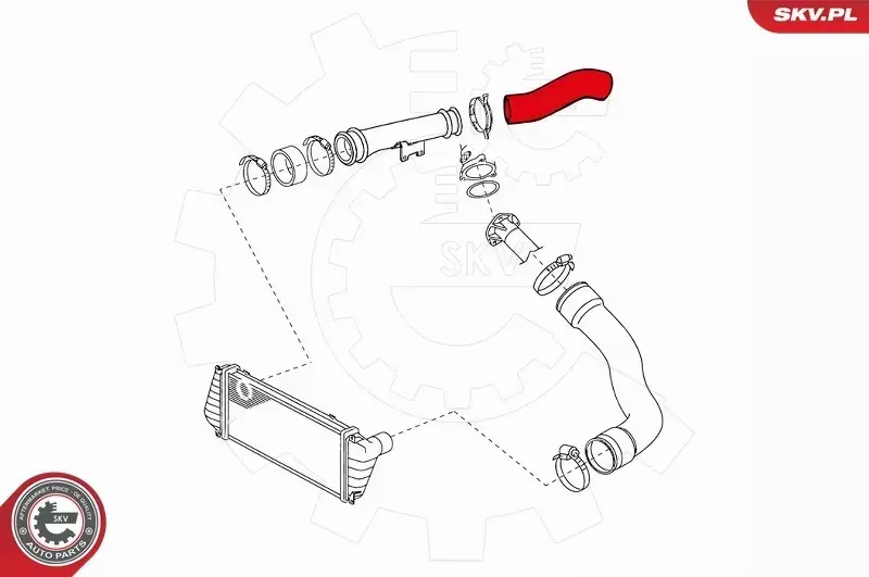 SKV PRZEWÓD TURBO 24SKV699 