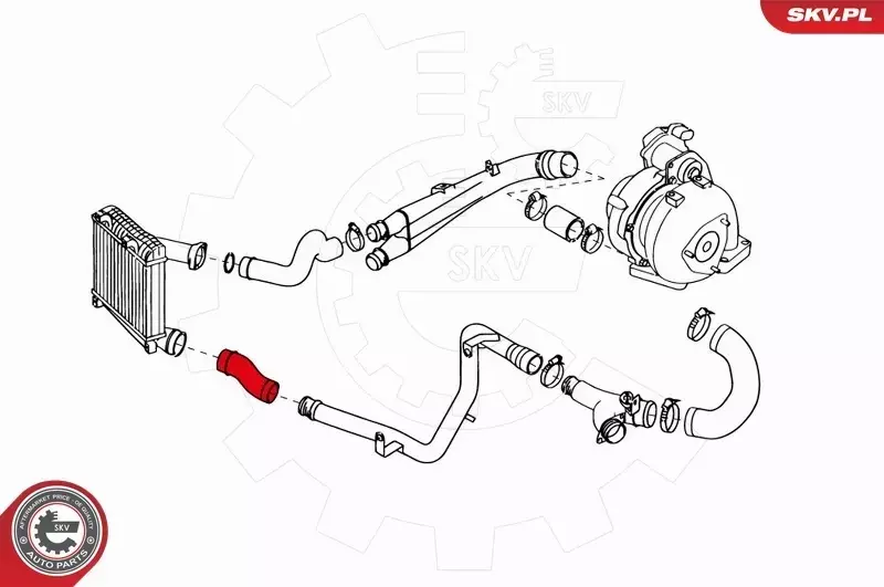 ESEN SKV PRZEWÓD TURBO 24SKV704 