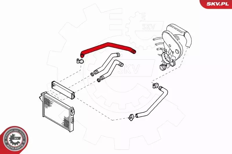 ESEN SKV PRZEWÓD TURBO 24SKV837 