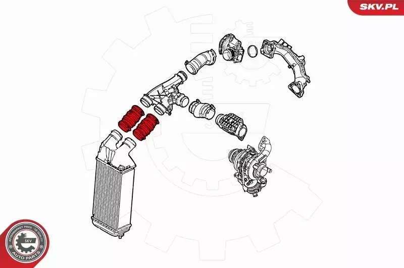 ESEN SKV PRZEWÓD TURBO 24SKV868 