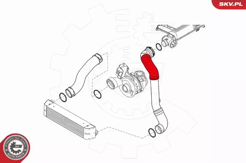 ESEN SKV PRZEWÓD TURBO 24SKV874 