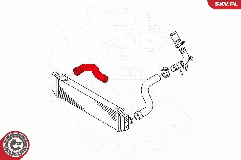 ESEN SKV PRZEWÓD TURBO 43SKV016 