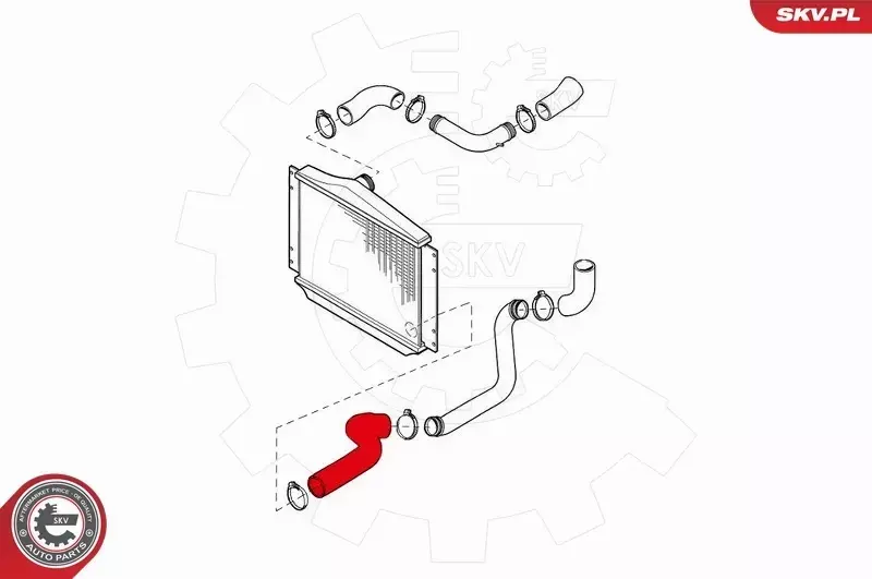 ESEN SKV PRZEWÓD TURBO 43SKV020 