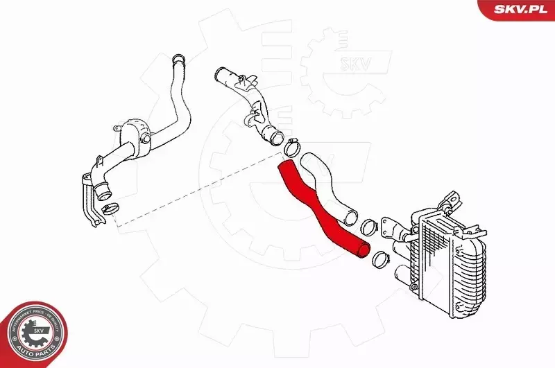 ESEN SKV PRZEWÓD TURBO 43SKV042 