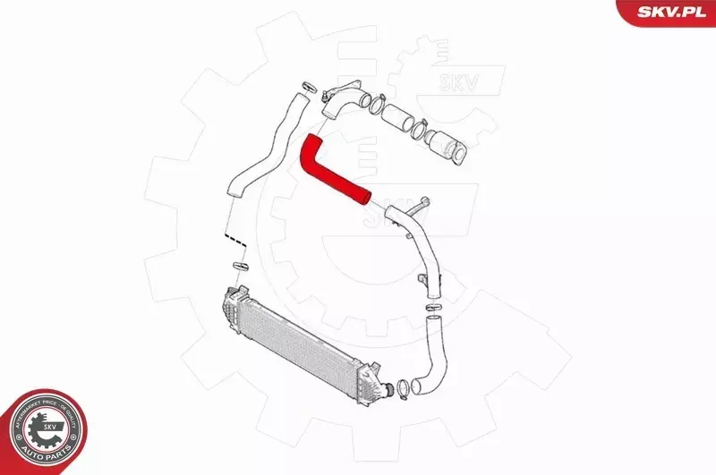 ESEN SKV PRZEWÓD TURBO 43SKV063 