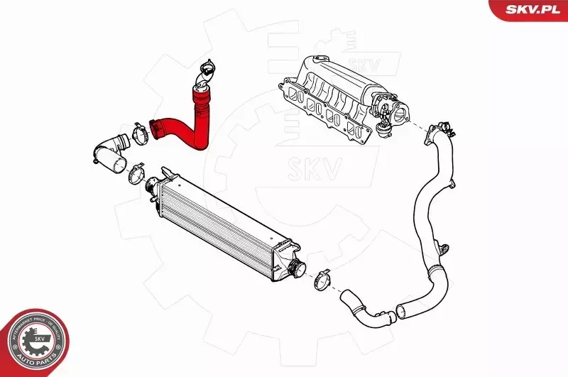 ESEN SKV PRZEWÓD TURBO 43SKV103 