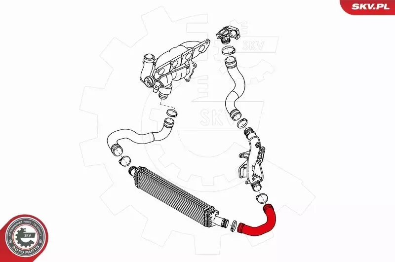 SKV PRZEWÓD TURBO 43SKV113 