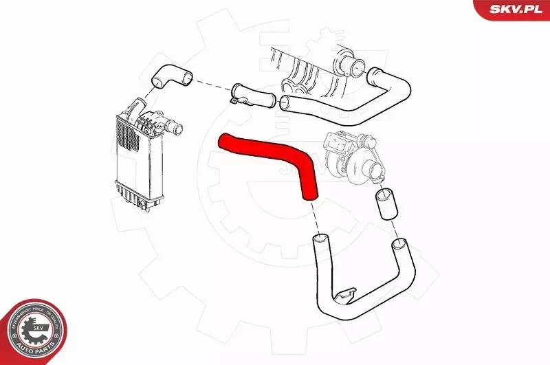 ESEN SKV PRZEWÓD TURBO 43SKV205 