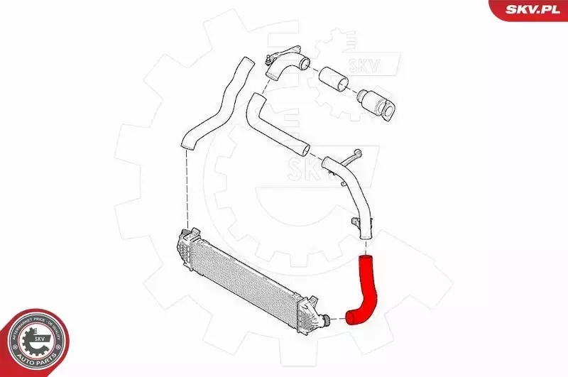 ESEN SKV PRZEWÓD TURBO 43SKV220 