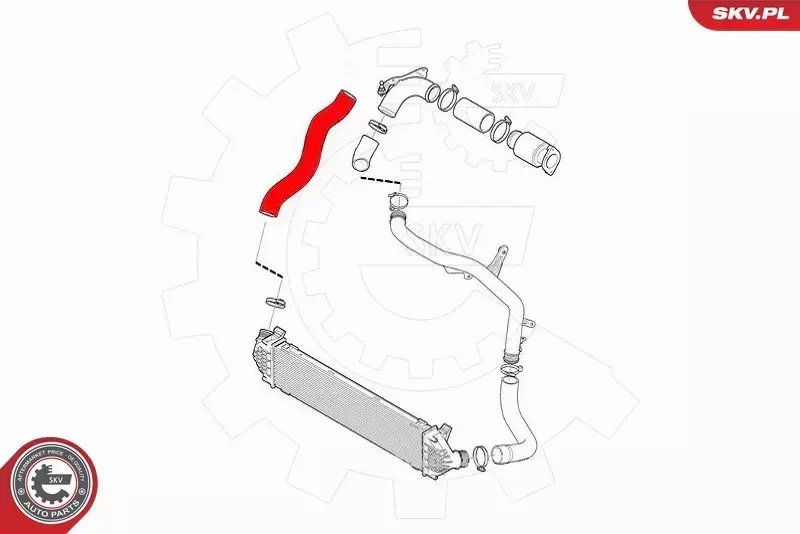 ESEN SKV PRZEWÓD TURBO 43SKV304 