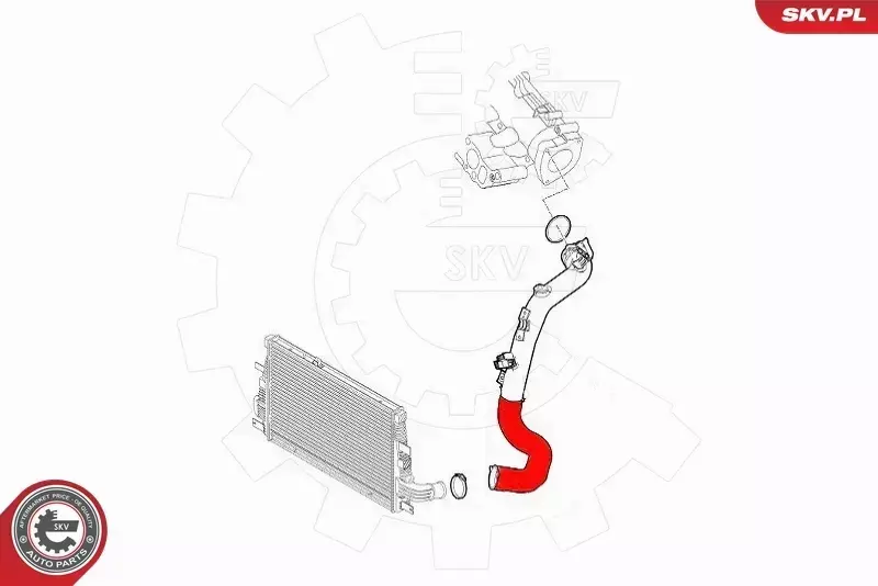ESEN SKV PRZEWÓD TURBO 43SKV359 