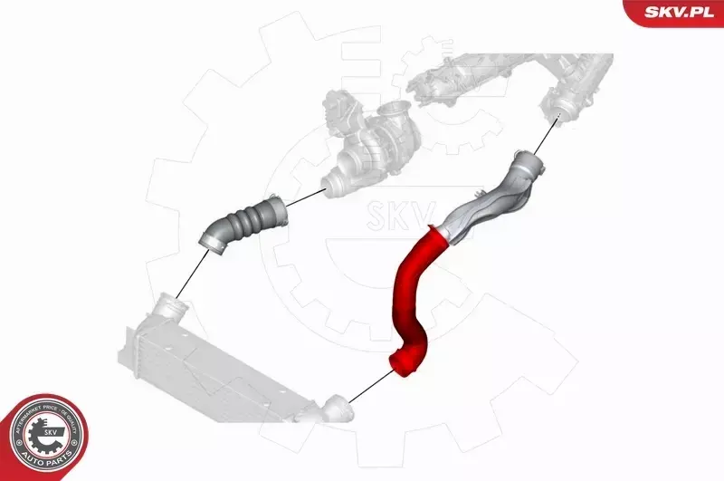 ESEN SKV PRZEWÓD TURBINY 43SKV371 