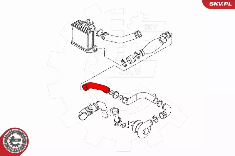 ESEN SKV PRZEWÓD TURBO 43SKV403 