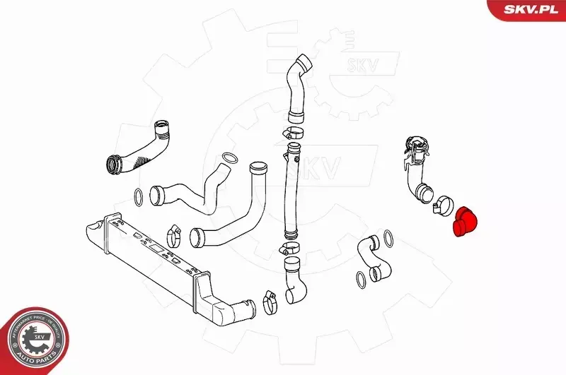 SKV PRZEWÓD TURBO 43SKV410 