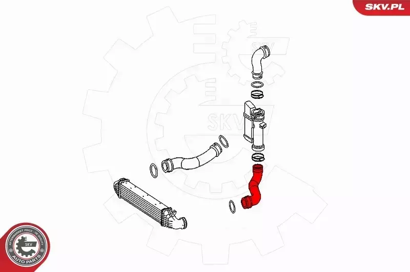 ESEN SKV PRZEWÓD TURBO 43SKV416 