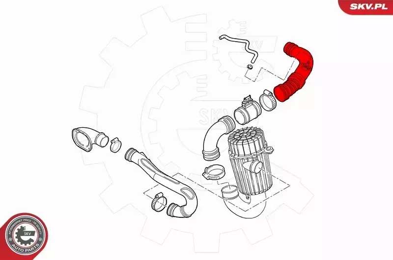 SKV PRZEWÓD TURBO 43SKV417 