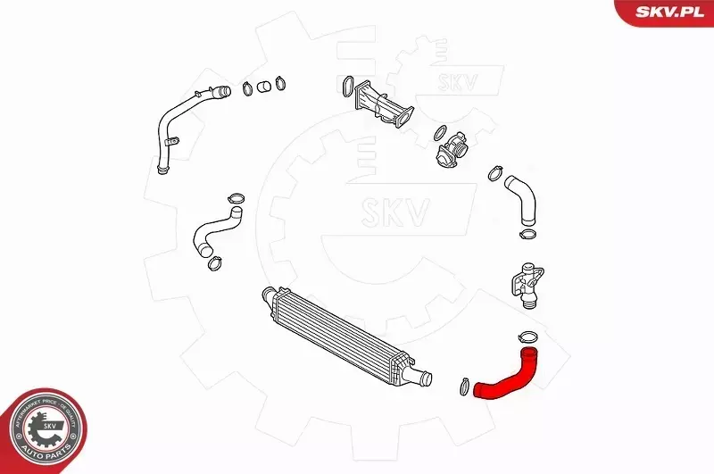 SKV PRZEWÓD TURBO 43SKV422 