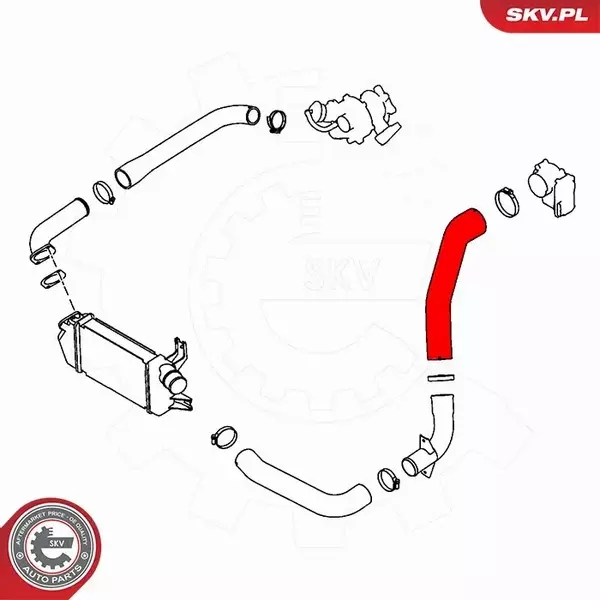 ESEN SKV PRZEWÓD TURBINY 43SKV456 