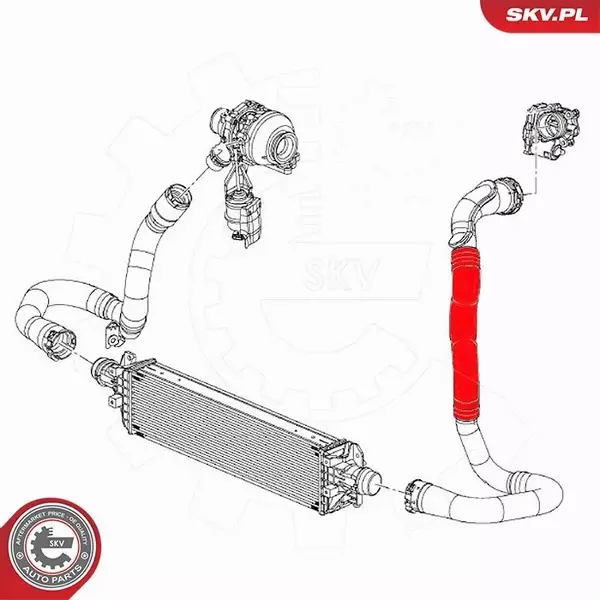 ESEN SKV PRZEWÓD TURBO 43SKV466 