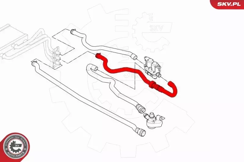 SKV PRZEWÓD CHŁODZENIA 43SKV643 