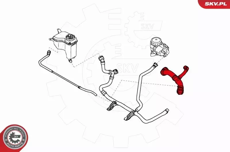 ESEN SKV PRZEWÓD CHŁODZENIA 43SKV706 