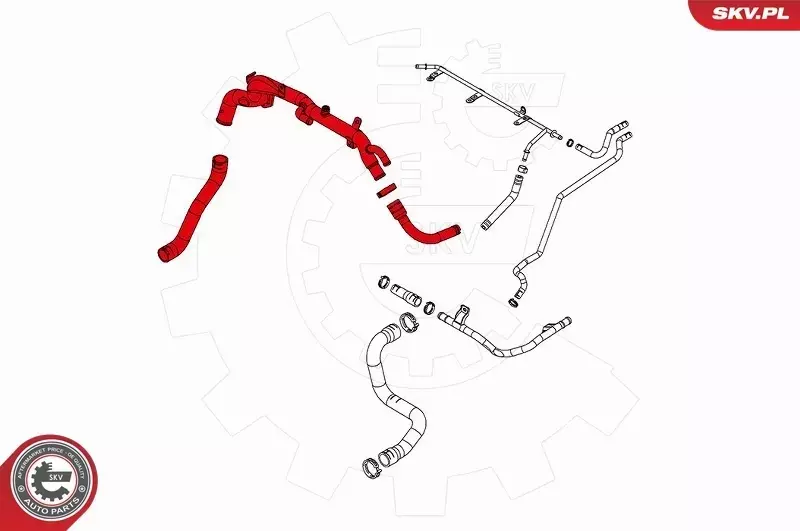 ESEN SKV PRZEWÓD CHŁODZENIA 43SKV749 