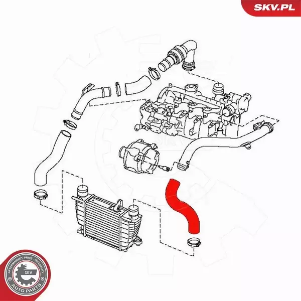 ESEN SKV PRZEWÓD TURBINY 54SKV013 