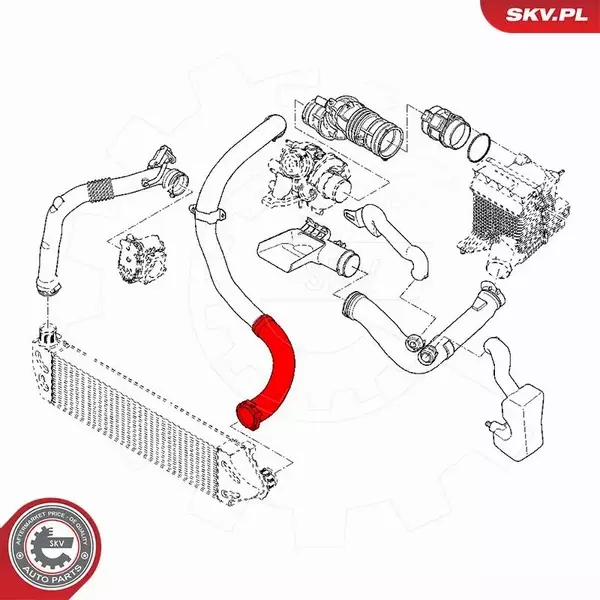 ESEN SKV PRZEWÓD TURBINY 54SKV055 