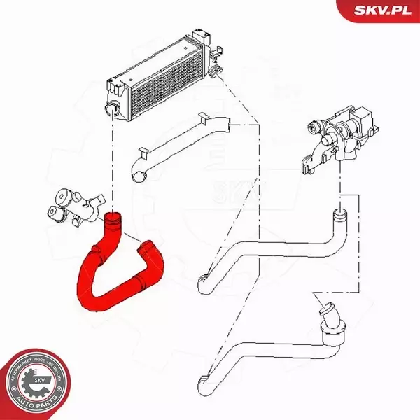 ESEN SKV PRZEWÓD TURBO 54SKV061 