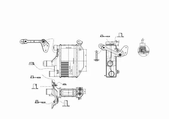 HART CHŁODNICA INTERCOOLER 620 328 