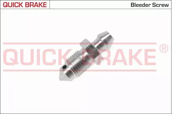 QUICK BRAKE ODPOWIETRZNIK ZACISKU HAM M10X1 30MM 