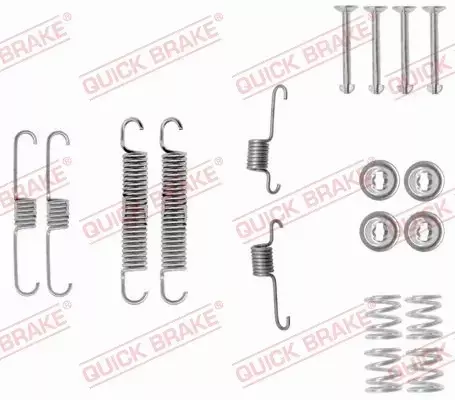 QUICK BRAKE ZESTAW MONTAŻOWY SZCZĘK 105-0012 