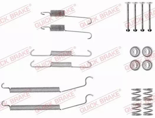 QUICK BRAKE ZESTAW MONTAŻOWY SZCZĘK 105-0039 