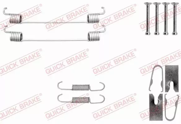 QUICK BRAKE ZESTAW MONTAŻOWY SZCZĘK 105-0040 