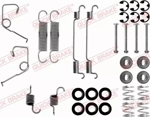 QUICK BRAKE ZESTAW MONTAŻOWY SZCZĘK 105-0705 