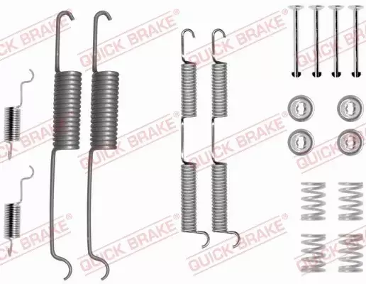 QUICK BRAKE ZESTAW MONTAŻOWY SZCZĘK 105-0727 