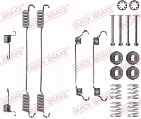 QUICK BRAKE ZESTAW MONTAŻOWY SZCZĘK 105-0740 