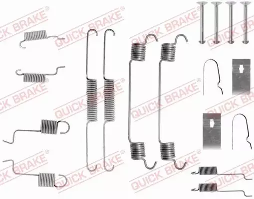 QUICK BRAKE ZESTAW MONTAŻOWY SZCZĘK 105-0742 