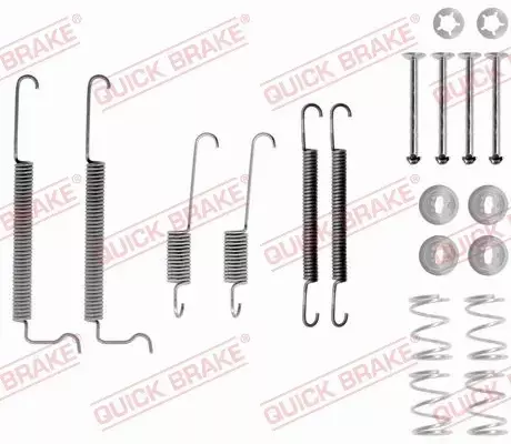 QUICK BRAKE ZESTAW MONTAŻOWY SZCZĘK 105-0744 