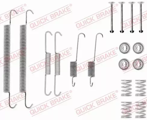 QUICK BRAKE ZESTAW MONTAŻOWY SZCZĘK 105-0757 