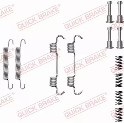 QUICK BRAKE ZESTAW MONTAŻOWY SZCZĘK 105-0801 