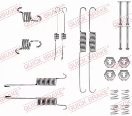 QUICK BRAKE ZESTAW MONTAŻOWY SZCZĘK 105-0809 