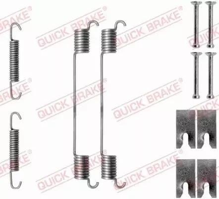 QUICK BRAKE ZESTAW MONTAŻOWY SZCZĘK 105-0814 