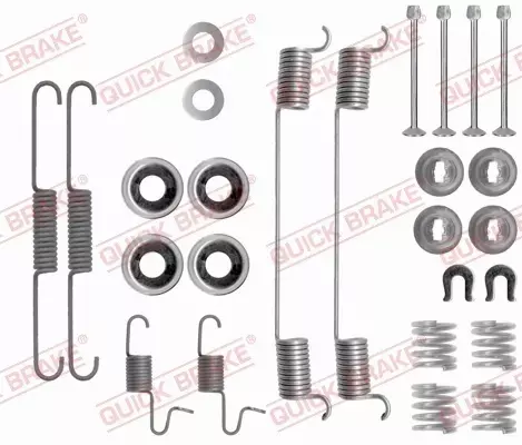 QUICK BRAKE ZESTAW MONTAŻOWY SZCZĘK 105-0818 