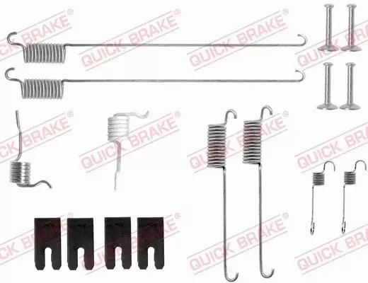 QUICK BRAKE ZESTAW MONTAŻOWY SZCZĘK 105-0829 